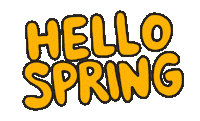 Summer Hello Sticker by Poppy Deyes