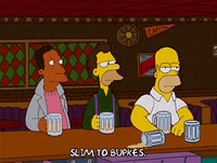 bored homer simpson GIF