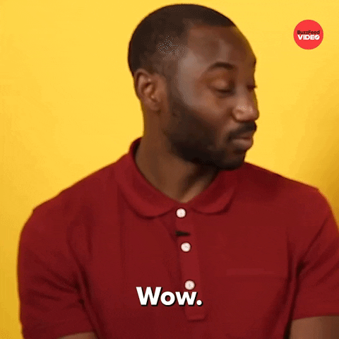 Black History Month Wow GIF by BuzzFeed