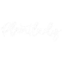 Lettering Plant Sticker