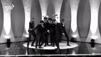 black and white dancing GIF by Global TV
