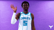 Waving Mark Williams GIF by Charlotte Hornets