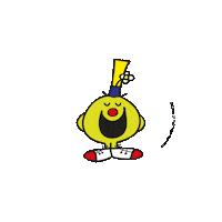 Mr Men Yes Sticker by Mr Men Studio