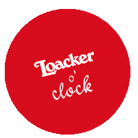 Comida Clock Sticker by loacker