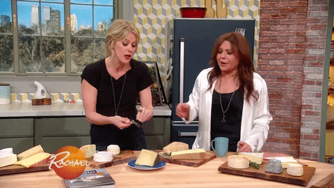 cheese throw GIF by Rachael Ray Show
