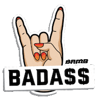 Rock And Roll Woman Sticker by Backroad Mapbooks