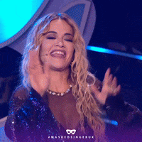 Happy Rita Ora GIF by The Masked Singer UK & The Masked Dancer UK