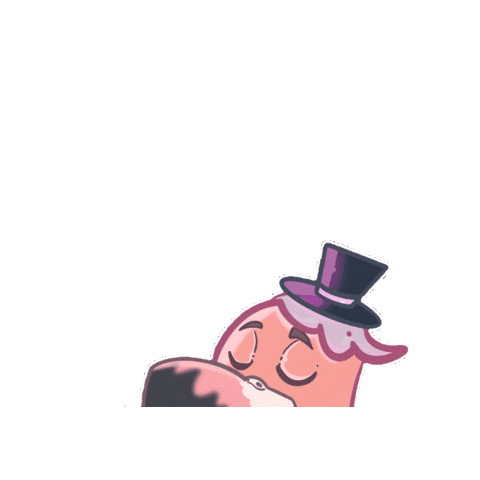 Flamingo Edgar Sticker by Nefiks