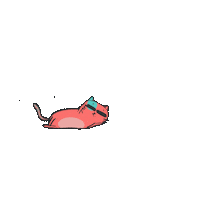 Happy Cat Sticker by SALT