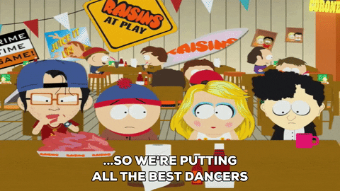 stan marsh dancers GIF by South Park 