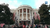 trick or treat with the president and first lady white house halloween GIF by Obama