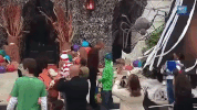 trick or treat with the president and first lady white house halloween GIF by Obama