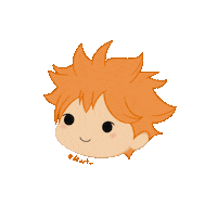 dtart__ anime haikyuu hinata haikyu Sticker