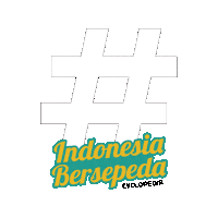 cyclopediaid cyclopediaharibersepeda haribersepeda haribersepedanasional indonesia bersepeda Sticker