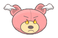 Angry Animation Sticker by Jessica Lau