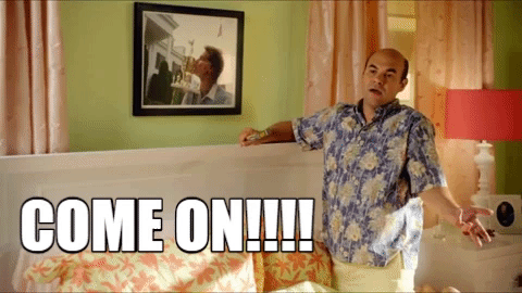 cougartown #andy #comeon GIF