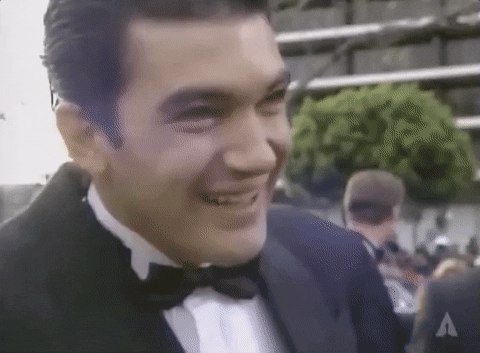 Antonio Banderas Lol GIF by The Academy Awards