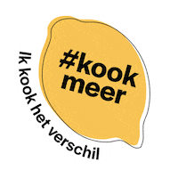 thuisgekooktNL thuisgekookt kookmeer kook meer stichtingthuisgekookt Sticker
