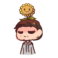 Happy Flowers Sticker