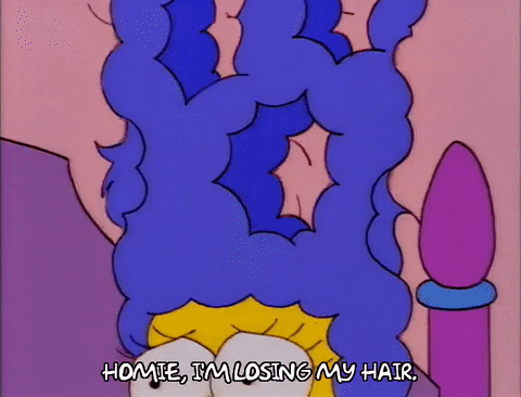 marge simpson marges hair GIF