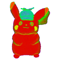 pokemon rainbow Sticker by Toy Joy
