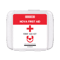 First Aid Heart Sticker by Nova Sound