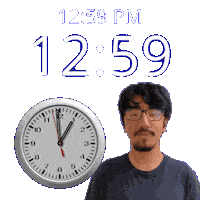 12Pm Sticker