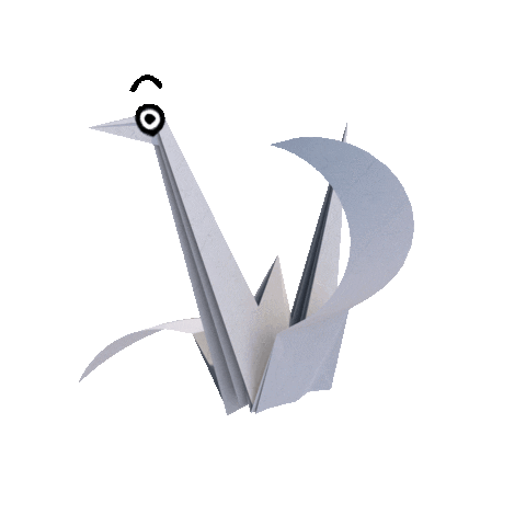 Kellie_Motion giphyupload hello waving paper Sticker