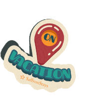 Happy Fun Sticker by SaffronStays