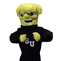 wushock Sticker by Wichita State University