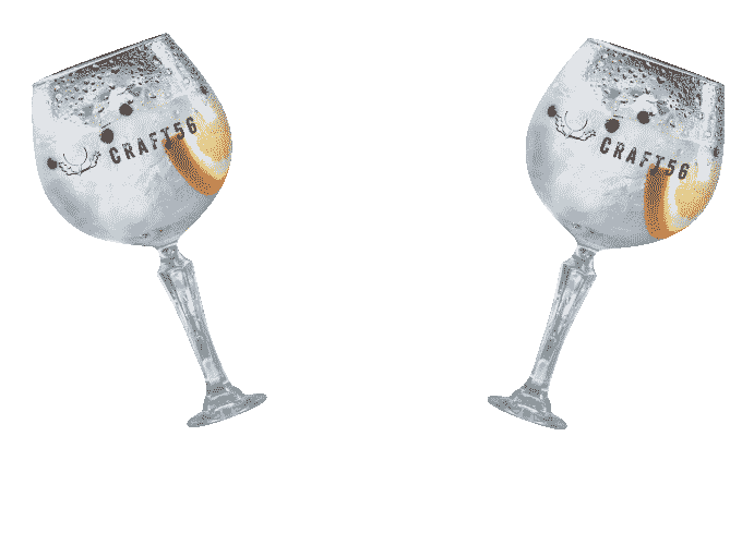 Cheers Gin Sticker by Craft56