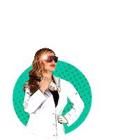 Woman Laser Sticker by Lazerit Med Spa
