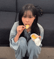 Winter Eating GIF