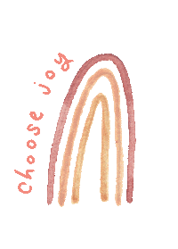Rainbow Joy Sticker by four things paper