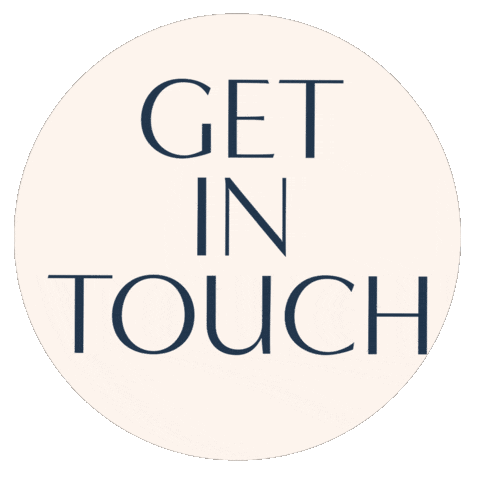 Art Get In Touch Sticker by creativefolkyoke