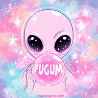 Vibe Cute Alien GIF by Fugum