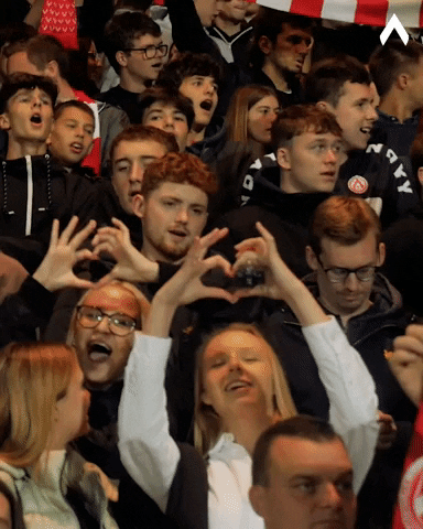 Heart Fans GIF by KV Kortrijk