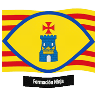Flag Spain Sticker by Formación Ninja