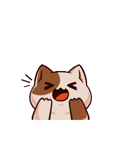 Cat Cute Sticker
