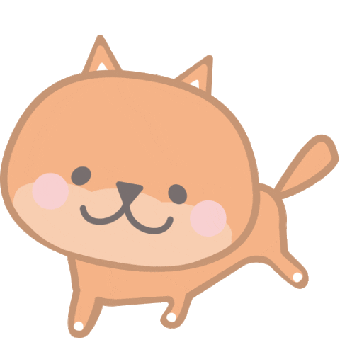 Dog 走る Sticker