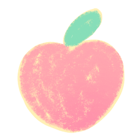 fruit peach Sticker