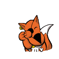 Kitsune Sticker by Pirates of Tokyo Bay