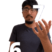 6 7 Sixtyseven Sticker