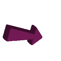 vasyd arrow here look here pil Sticker