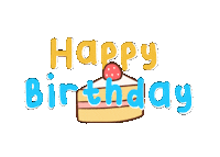 Happy Birthday Sticker