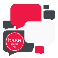 Message Dm Sticker by Base Wood Fired Pizza Ireland