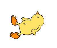 Sleepy Sticker by ぴょろりんちょ（ひよこ人間ぴよ）