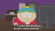 confused eric cartman GIF by South Park 