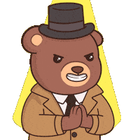 Plan Plotting Sticker by BEARISH