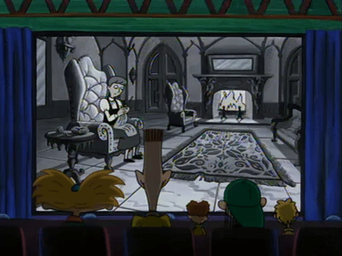 hey arnold nicksplat GIF